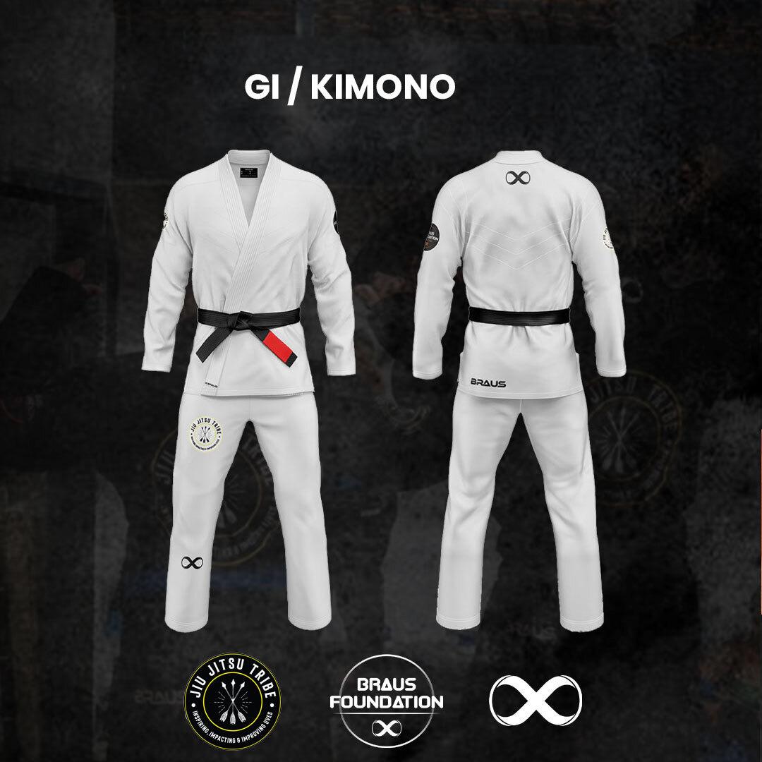 Jiu Jitsu Tribe Kimono Blue A1 or Black A2 & A3